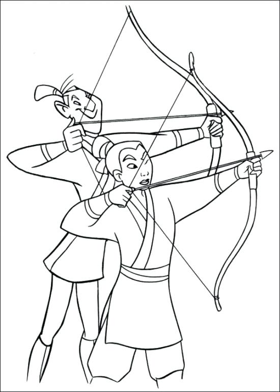 550x770 Practice Mulan And Mushu Coloring Pages 6010 Coloriage Nice