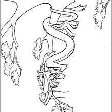 220x220 Fa Mulan And Mushu Coloring Pages