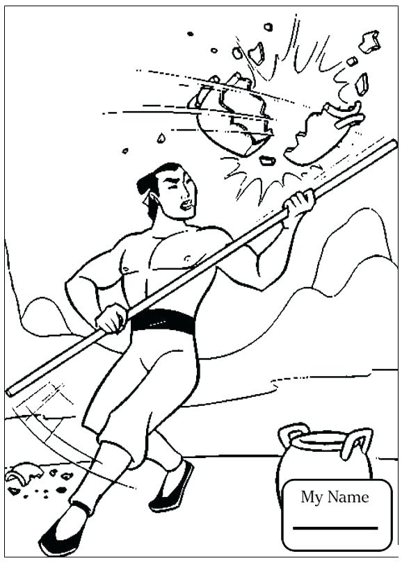 578x810 Mulan Coloring Page Coloring Fa In Her Classic Dress Coloring Page