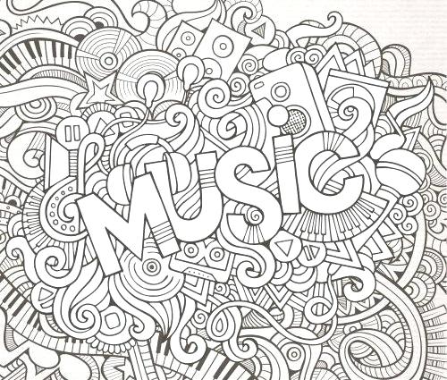 500x425 Music Coloring Pages Printable Ebestbuyvn.co