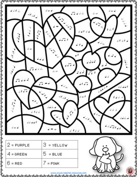 270x350 Best Valentine Music Coloring Page On Coluringkiids.download
