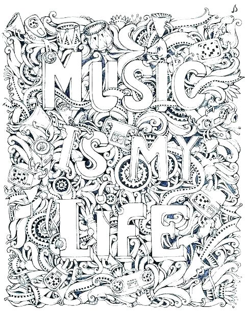 480x611 Coloring Pages And Coloring Books. Music Coloring Pages Printable