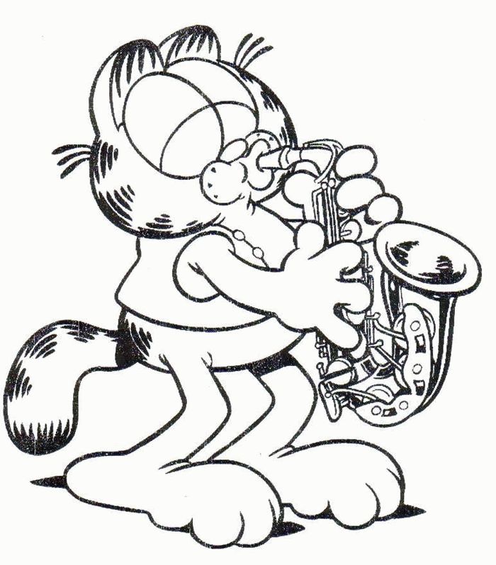 Music Coloring Pages For Kids