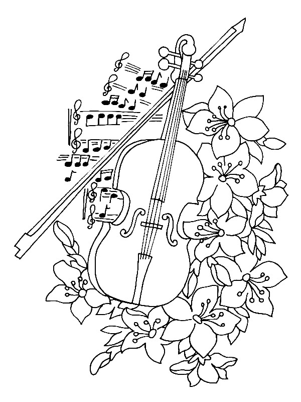 600x800 Music Color Pages Kids N Fun 62 Coloring Pages Of Musical