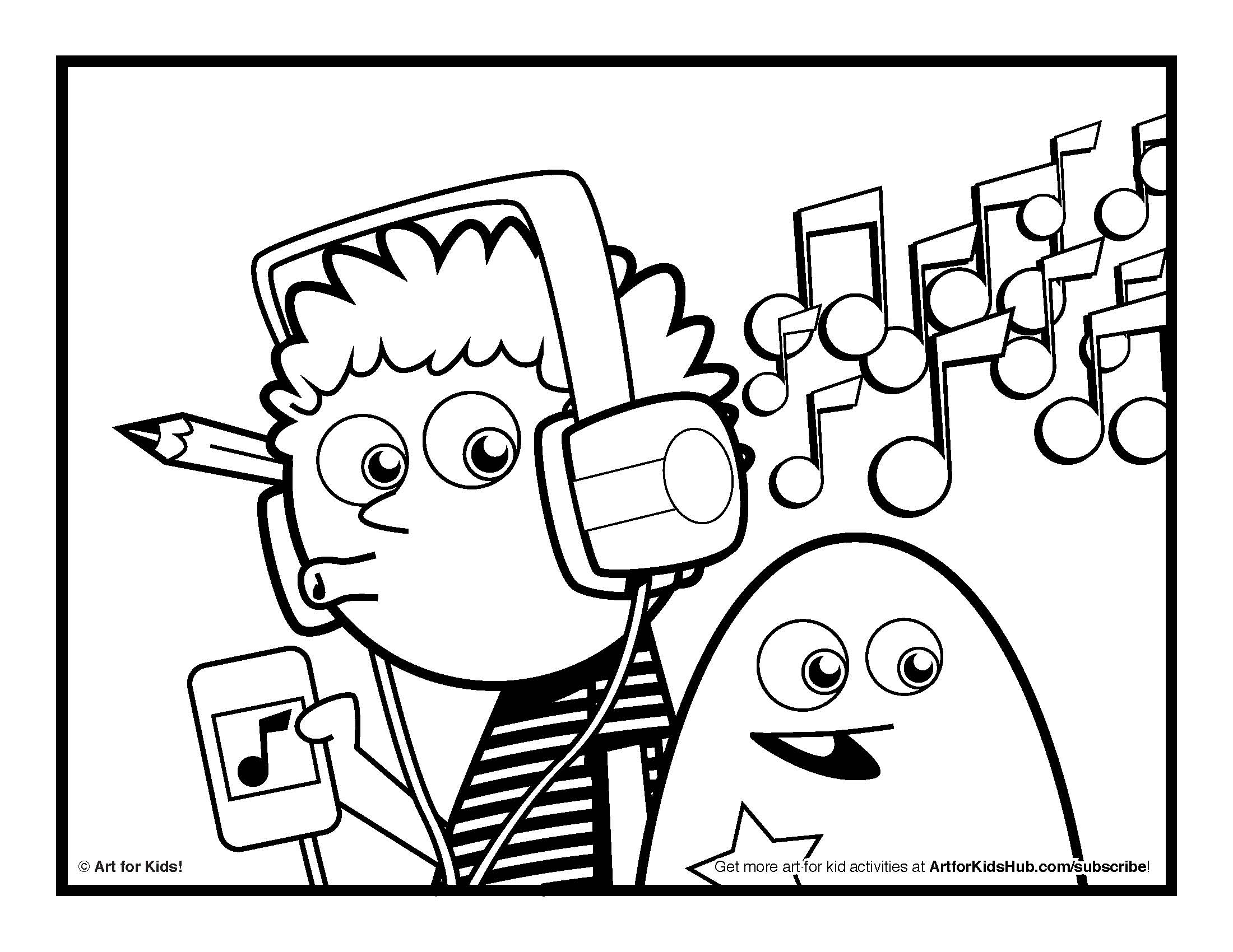 2200x1700 Music Coloring Sheets 3 16612 With Pages For Kids Printable
