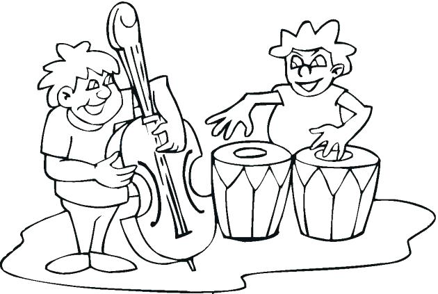 630x423 Coloring Pages Of Music Notes Free Printable Music Note Coloring