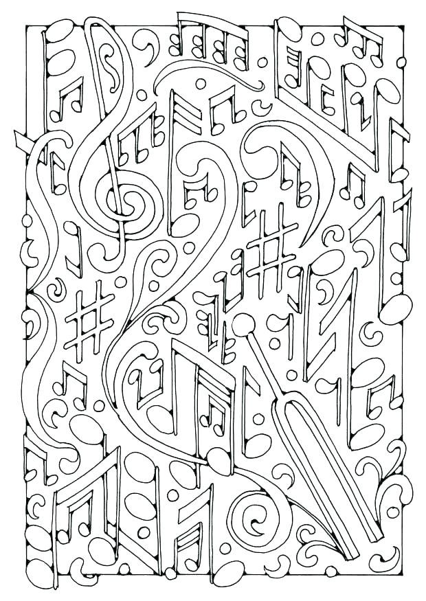 620x875 Music Coloring Sheets Coloring Pages Of Music Notes Music Notes