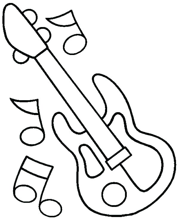 600x740 Music Notes Coloring Sheets