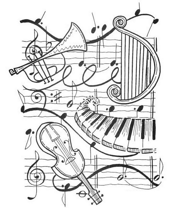 668x800 12 Best Free Music Coloring Pages Images On Coloring
