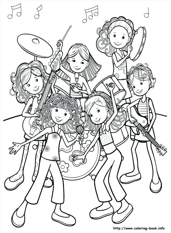 585x794 Musical Coloring Pages Coloring Pages Musical Staff Coloring Page