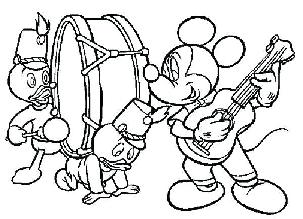 600x434 Music Notes Coloring Sheets