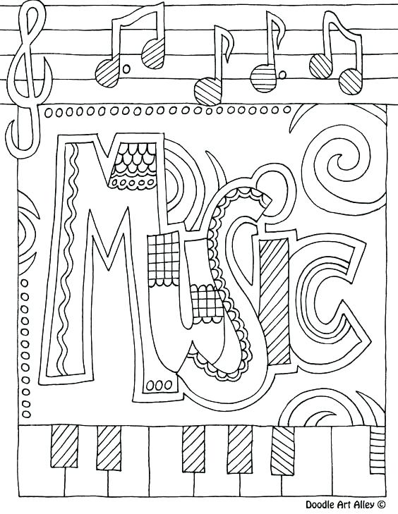 564x729 Music Coloring Pages Musical Instrument Coloring Pages Music