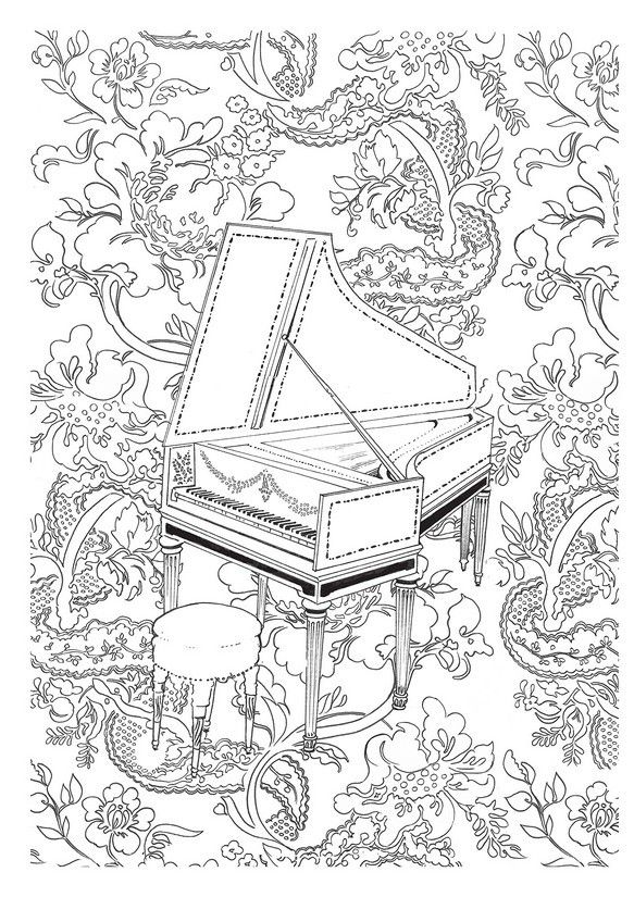 583x825 Icolor Music ~ Harpsichord 583x825 Arteterapia