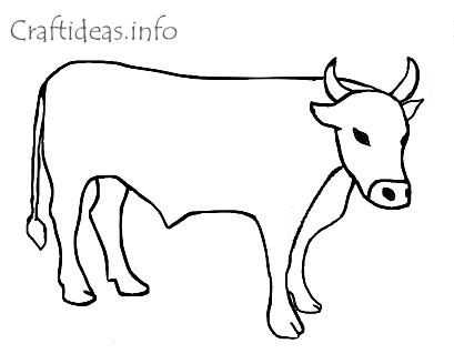 409x328 Fashionable Design Ideas Ox Coloring Pages Musk
