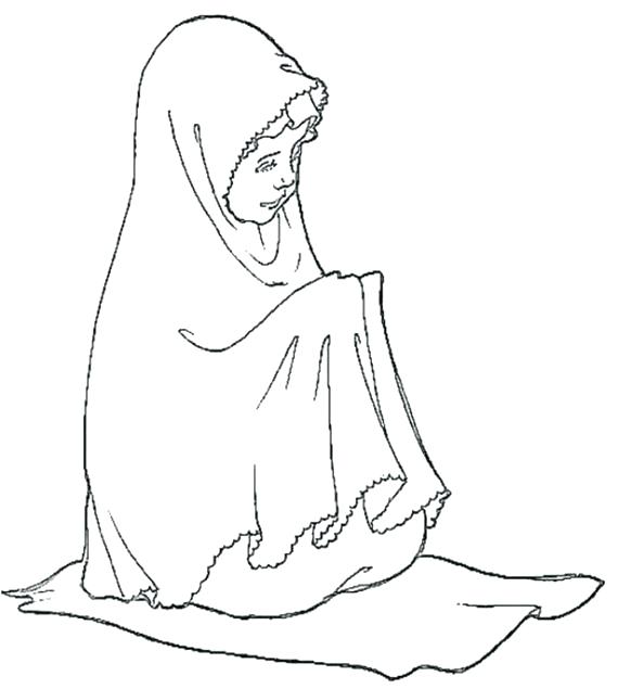 570x635 Muslim Coloring Pages Printable