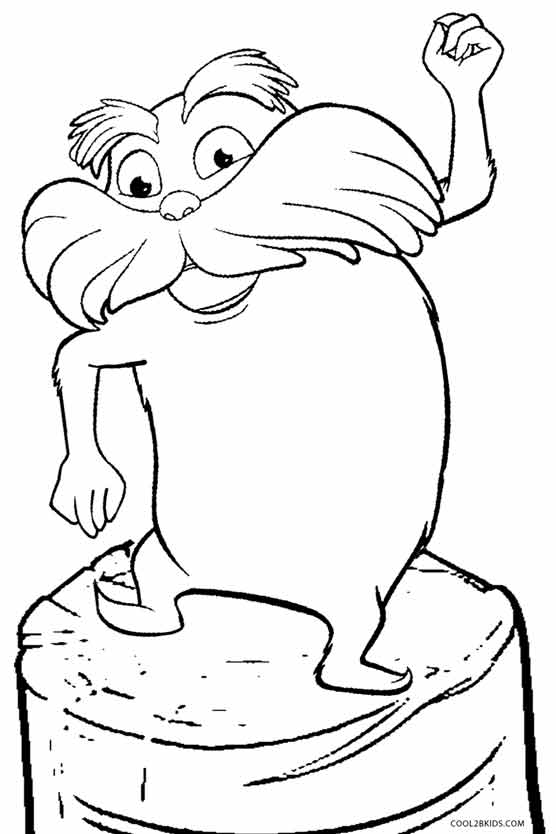 556x834 Printable Lorax Coloring Pages For Kids Cool2bkids