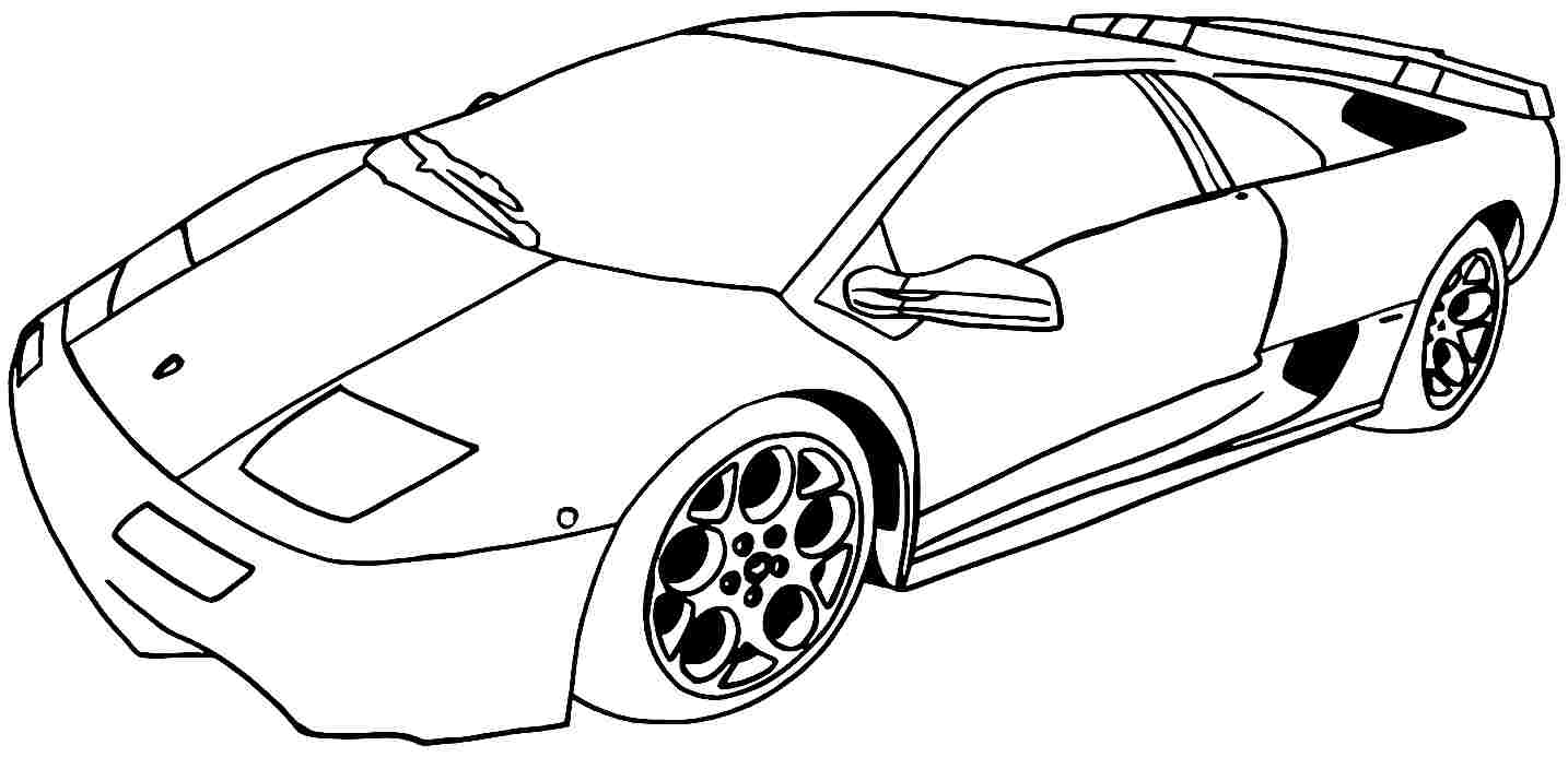 Mustang Car Coloring Pages