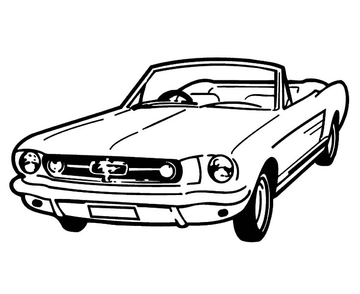 734x600 Mustang Coloring Pages Beautiful Ford Mustang Gt Car Coloring