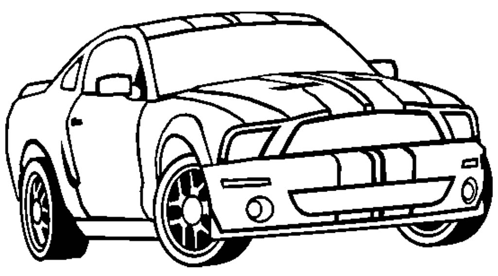 1024x569 Mustang Coloring Pages Pictures