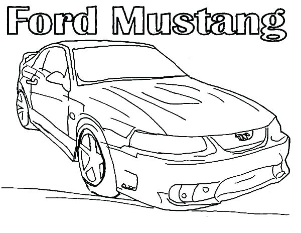 600x464 Mustang Coloring Pictures Mustang Gt Coloring Pages Free Ford