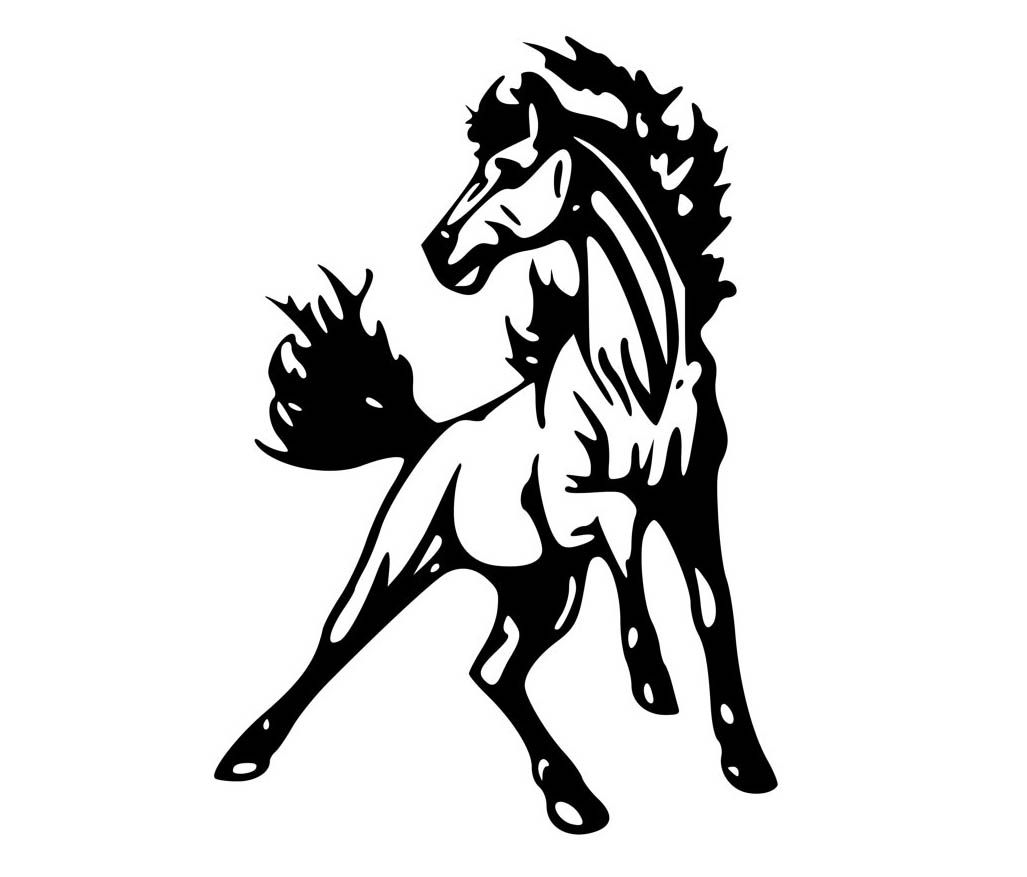1027x877 Inspiring Mustang Horse Coloring Pages Cartoon Co Vitltcom Pics