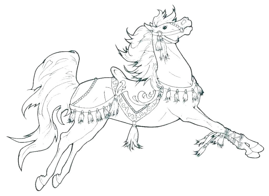 1024x748 Mustang Horse Coloring Pages Maycrutex