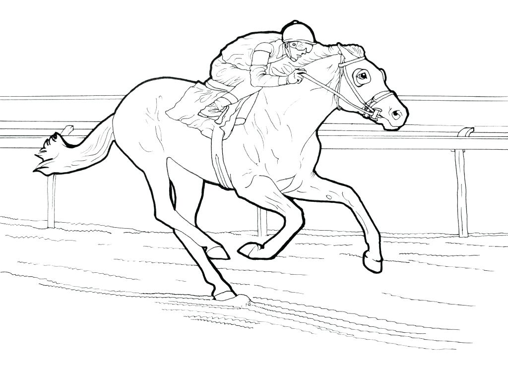 1024x740 Horse Coloring Pages To Print Free Printable Horse Coloring Pages