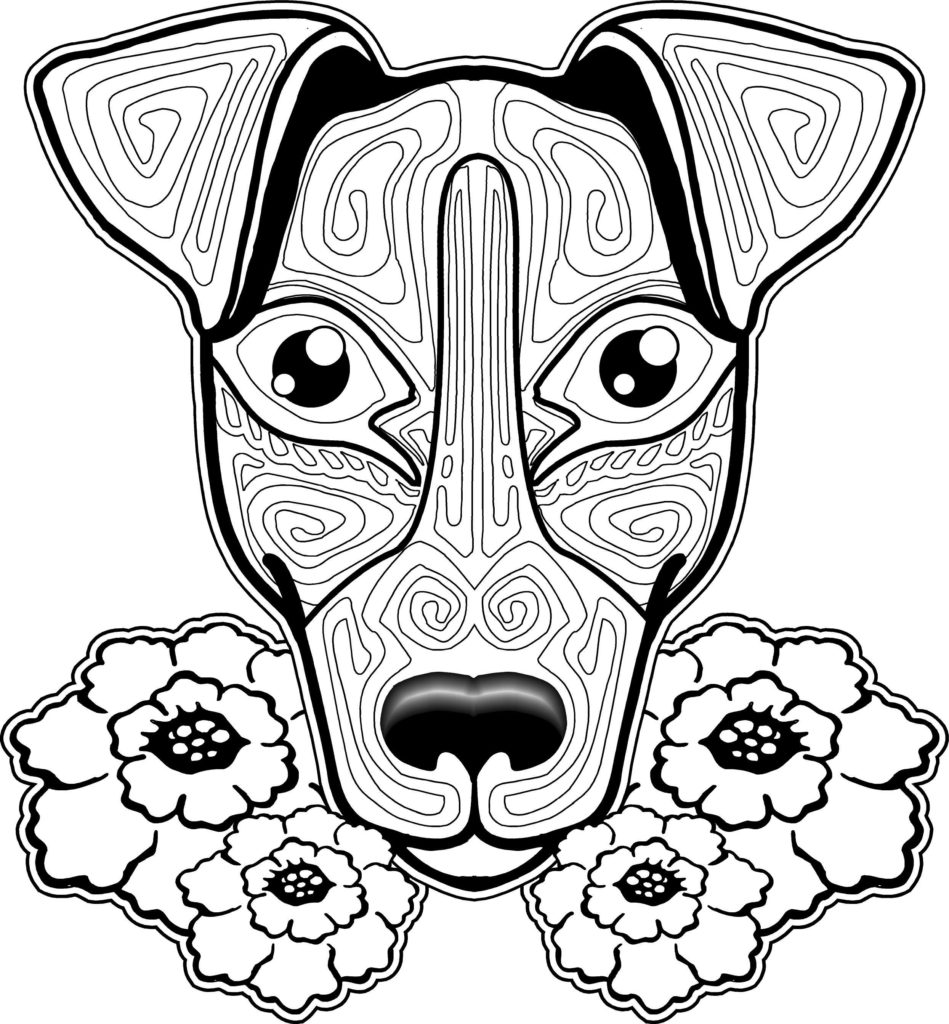 949x1024 Mutt And Stuff Coloring Pages New Dog Page Free 7
