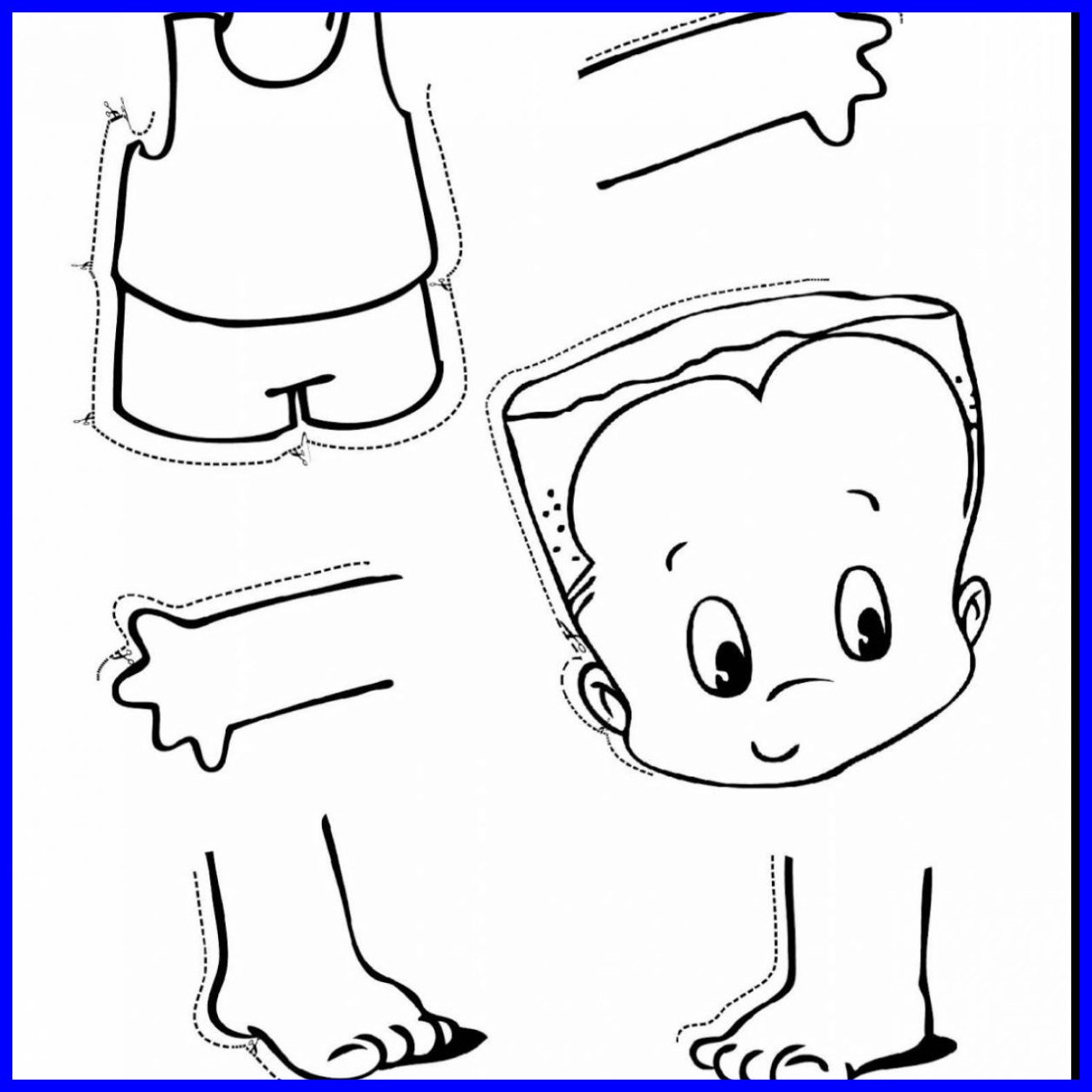 1252x1252 Amazing Coloring Page Human Body For Toddler Learn My Printable