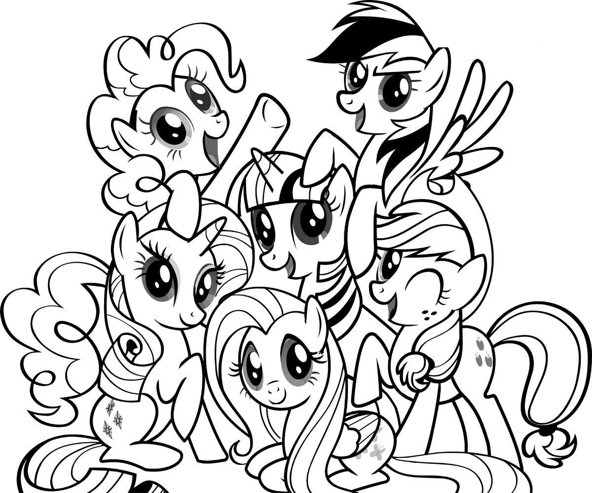 1200x1000 My Little Pony Coloring Page The Sun Flower Pages