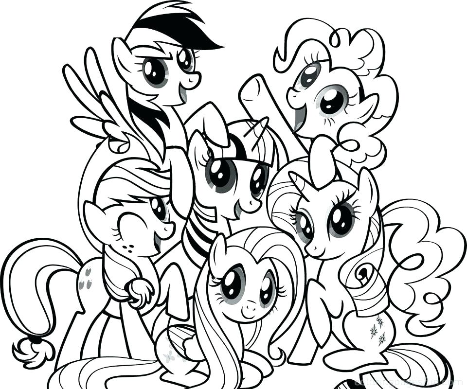 960x800 Coloring Pages My Little Pony Pony Color Pages My Little Pony