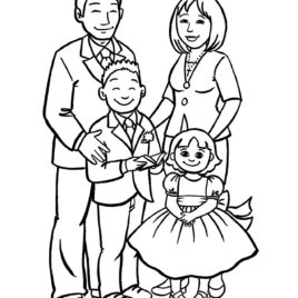 268x268 Free Coloring Pages Family Page In Colori On Family Coloring Pages