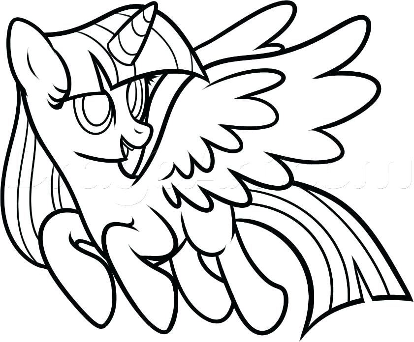 841x696 Twilight Sparkle Coloring Pages Coloring Pages My Little Pony