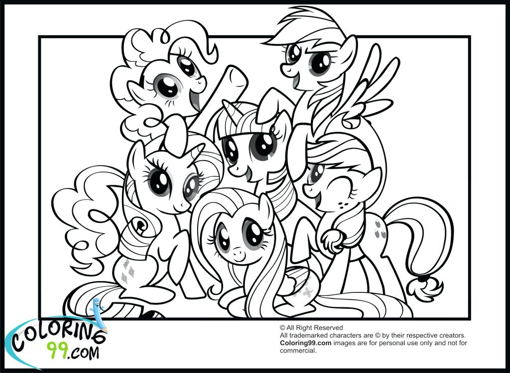 1024x750 Printable My Little Pony Friendship Is Magic Coloring Pages