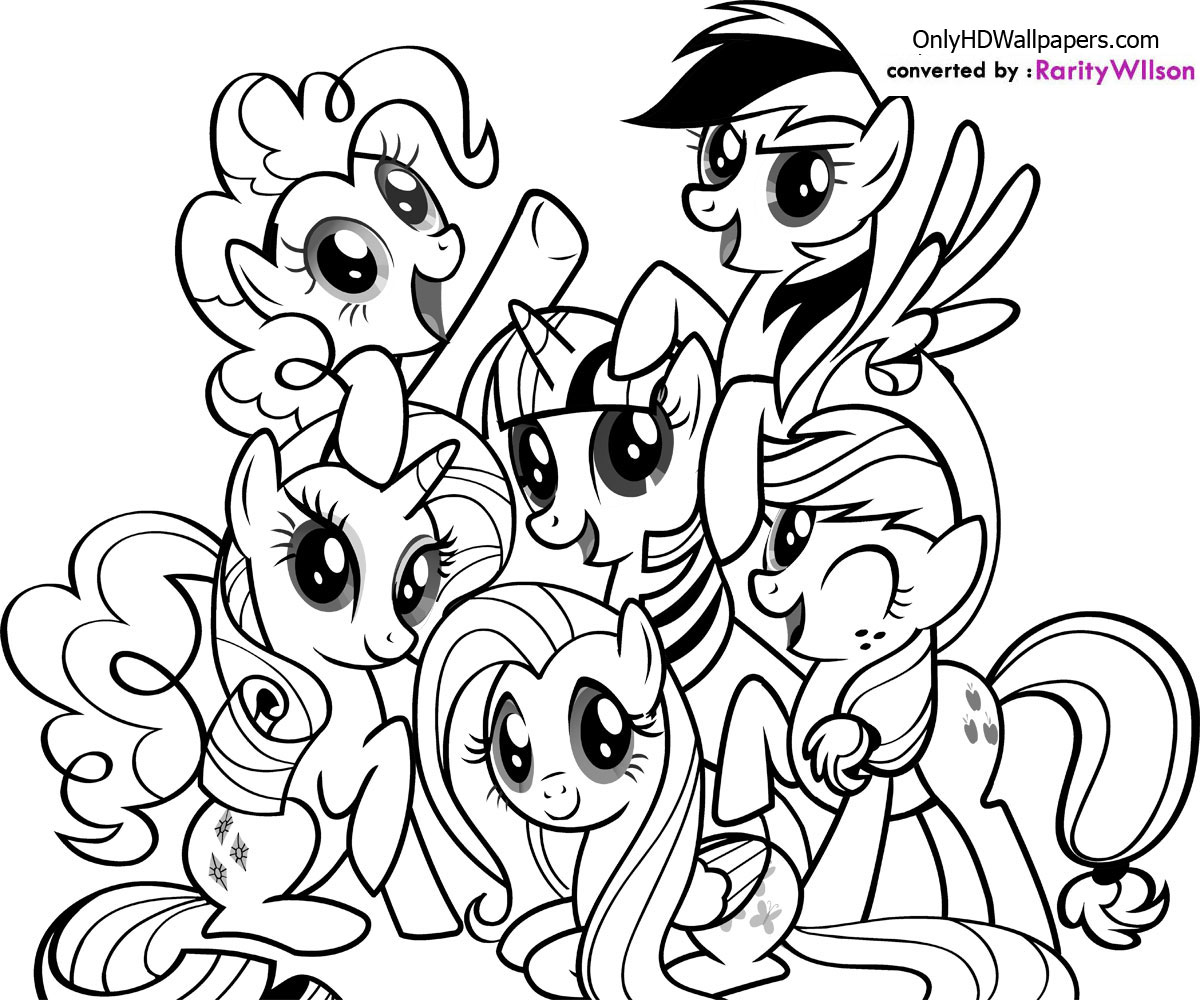 1200x1000 Mlp Printable Coloring Pages My Little Pony Coloring Pages