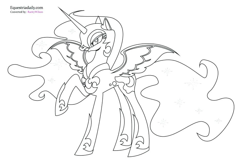 940x644 My Little Pony Princess Cadence Coloring Pages Princess Cadence