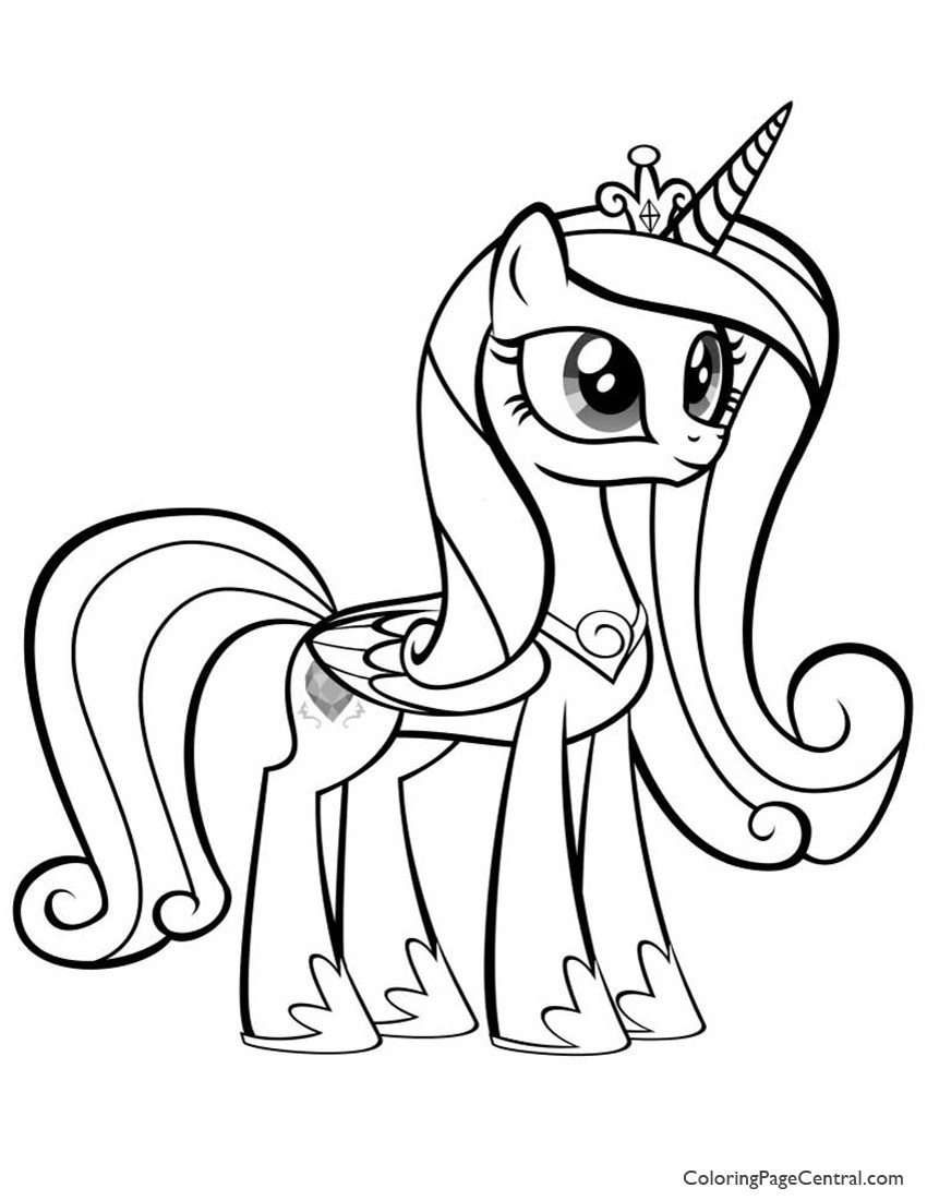 850x1100 Princess Celestia Coloring Pages Best For Kids