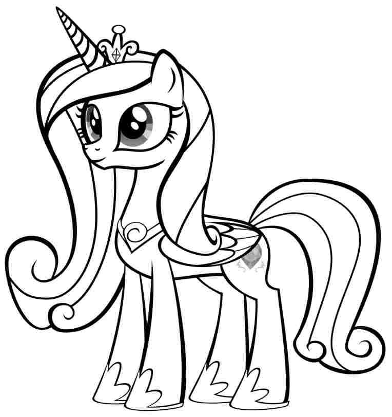 764x812 My Little Pony Coloring Page Inspirational My Little Pony Color