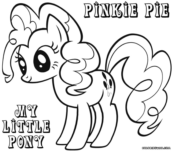 748x635 My Little Pony Coloring Page My Little Pony Coloring Pages Pinkie