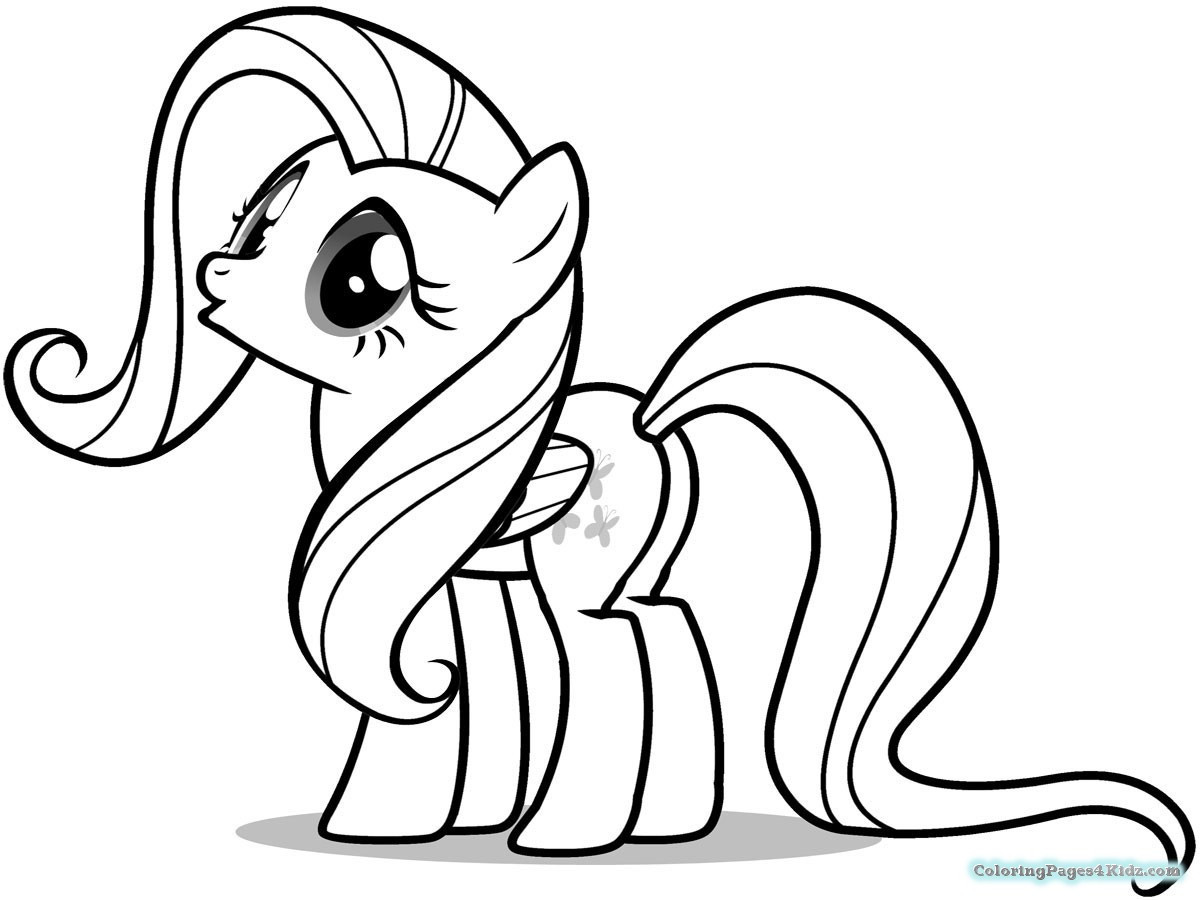 1200x900 15 My Little Pony Coloring Pages Fluttershy Filly