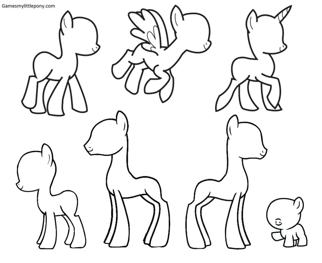 1043x853 My Little Pony Coloring Pages Fluttershy Gala Games A Family