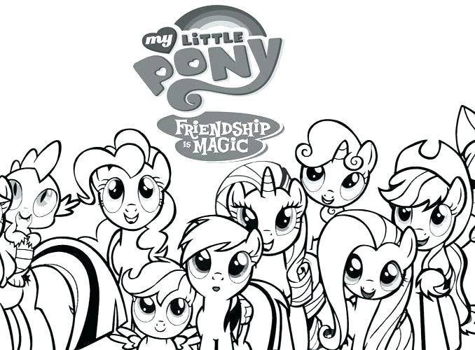 678x500 Mlp Coloring Pages