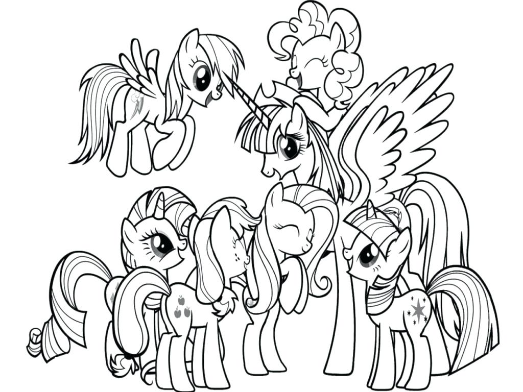 1024x768 Coloring Pages Flowers Pdf My Little Pony Google Awesome Rarity