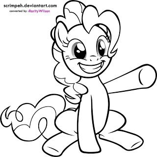 320x320 My Little Pony Pinkie Pie Coloring Pages Coloring Book