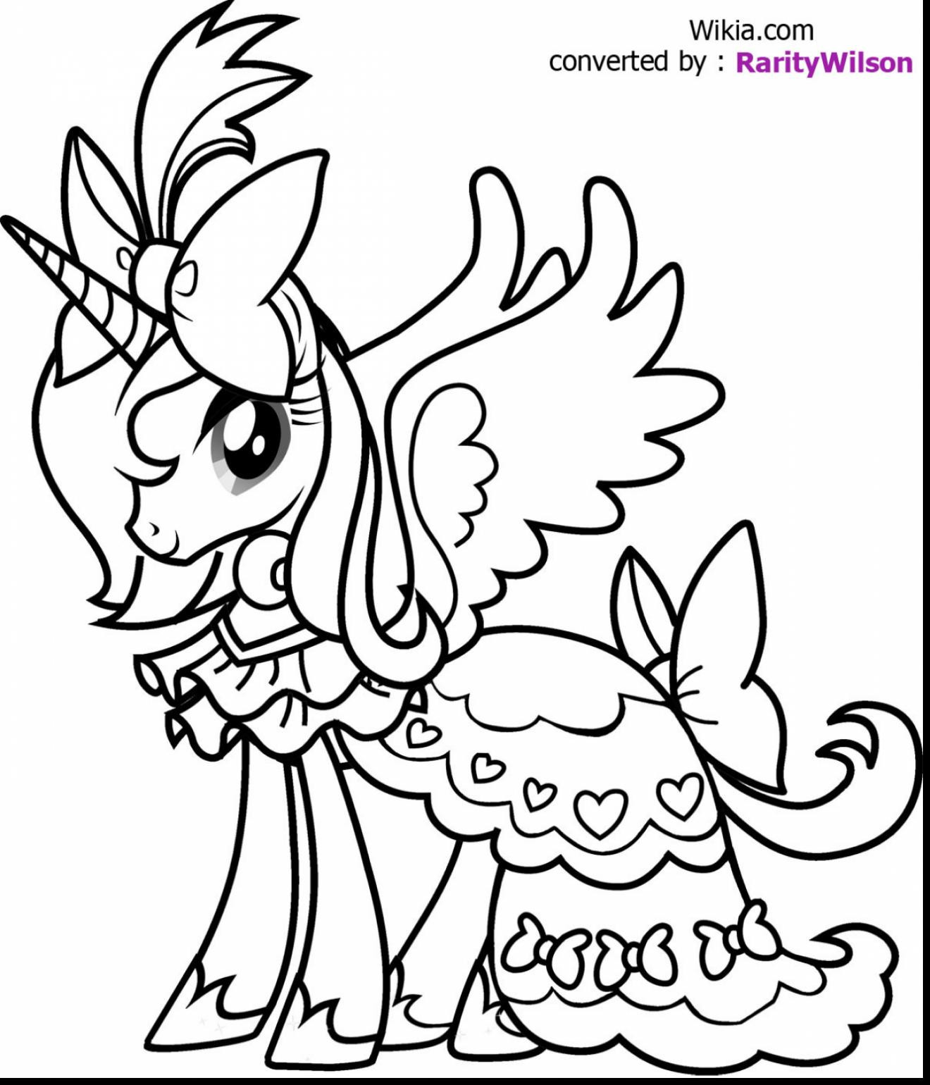 1320x1540 My Little Pony Coloring Pages Princess Cadence For Kids With Mlp