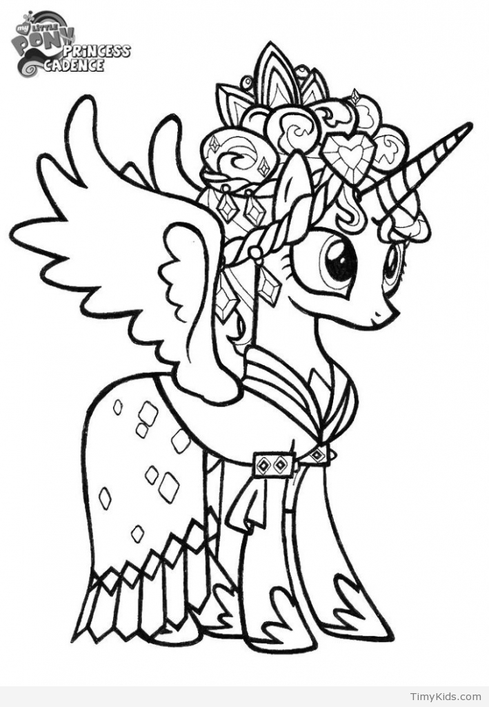 My Little Pony Coloring Pages Princess Luna Filly