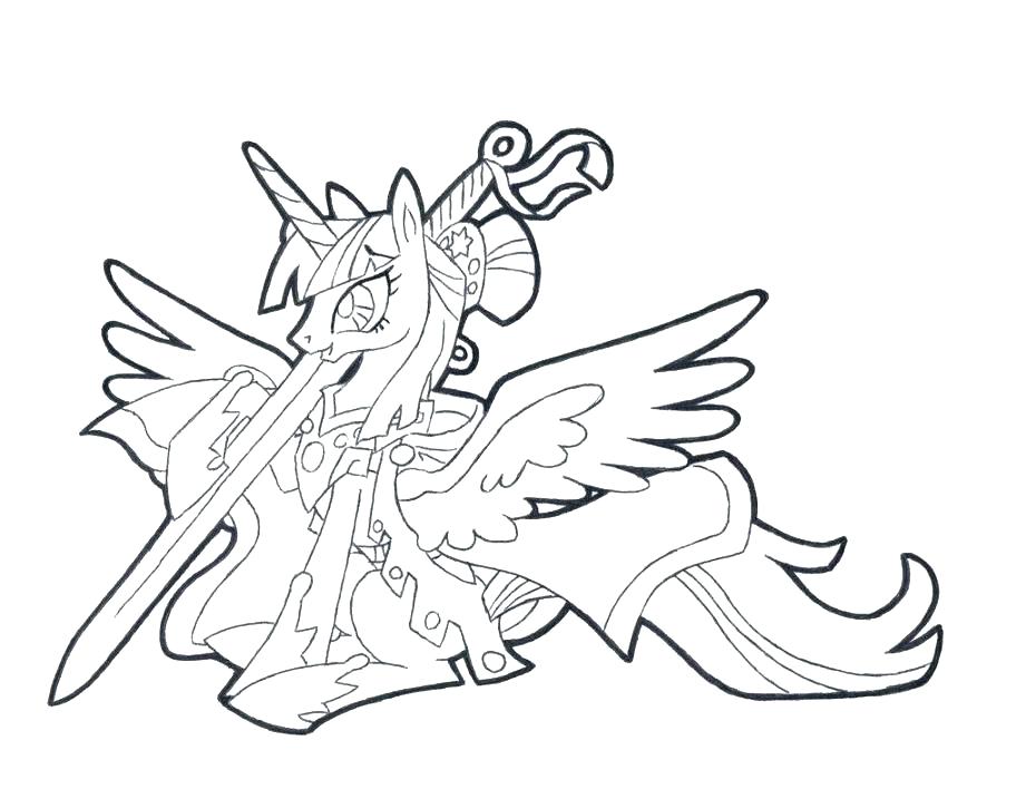 921x708 My Little Pony Coloring Pages Princess Twilight Sparkle Alicorn