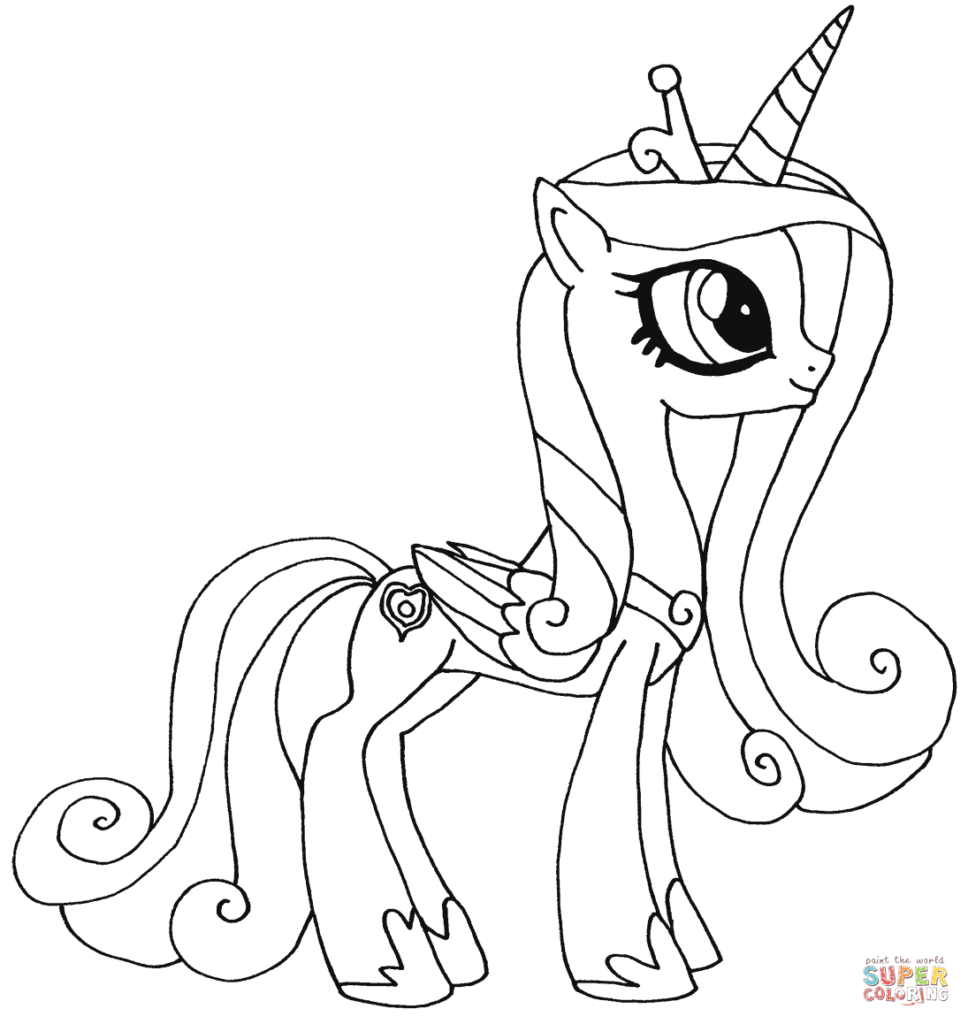 968x1024 My Little Pony Coloring Pages Twilight Sparkle Mlp Princess