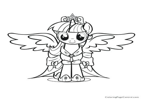 476x333 And My Little Pony Toys Princess Twilight Sparkle Coloring Page My