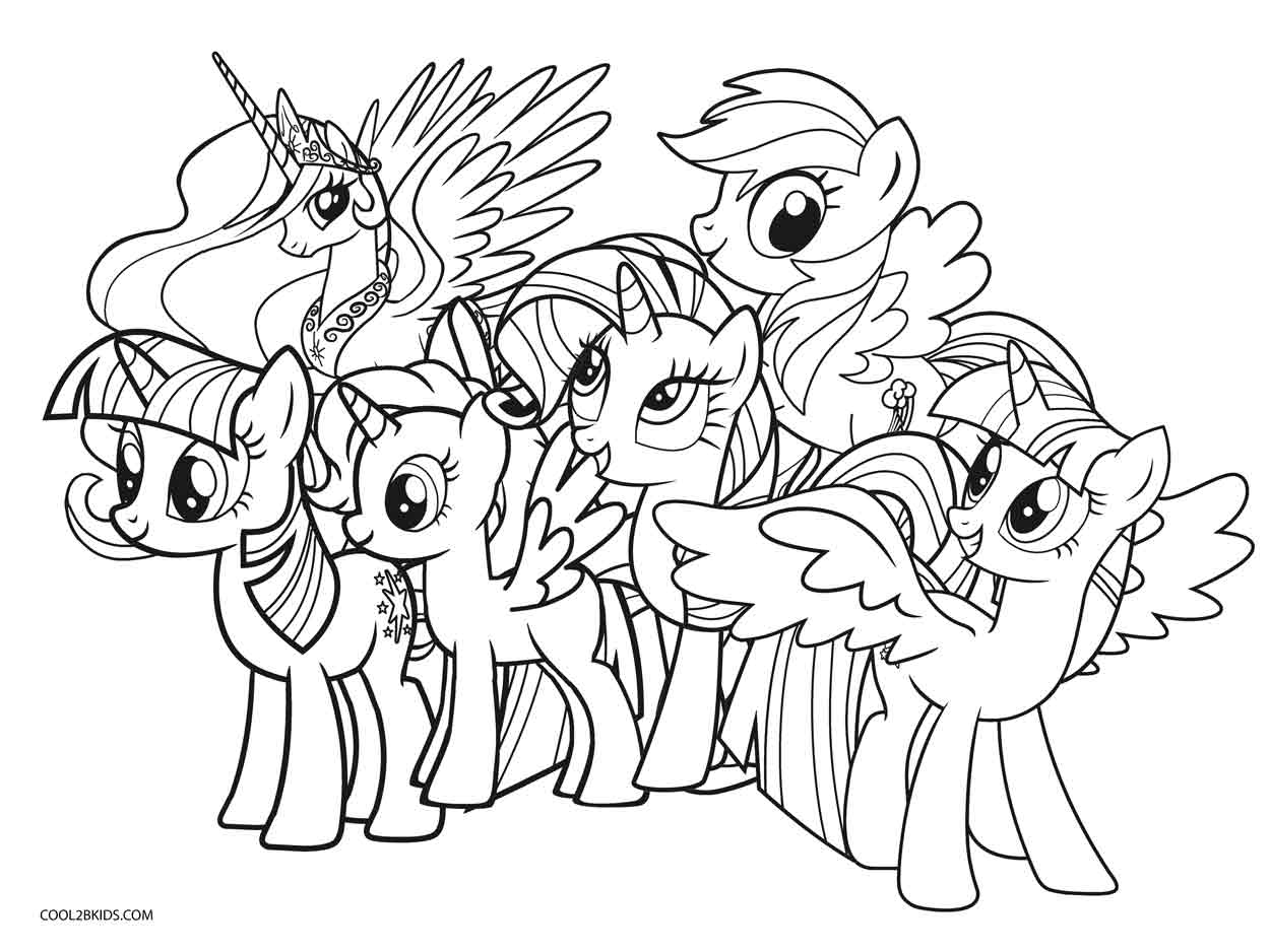 1250x938 Free Printable My Little Pony Coloring Pages For Kids Cool2bkids